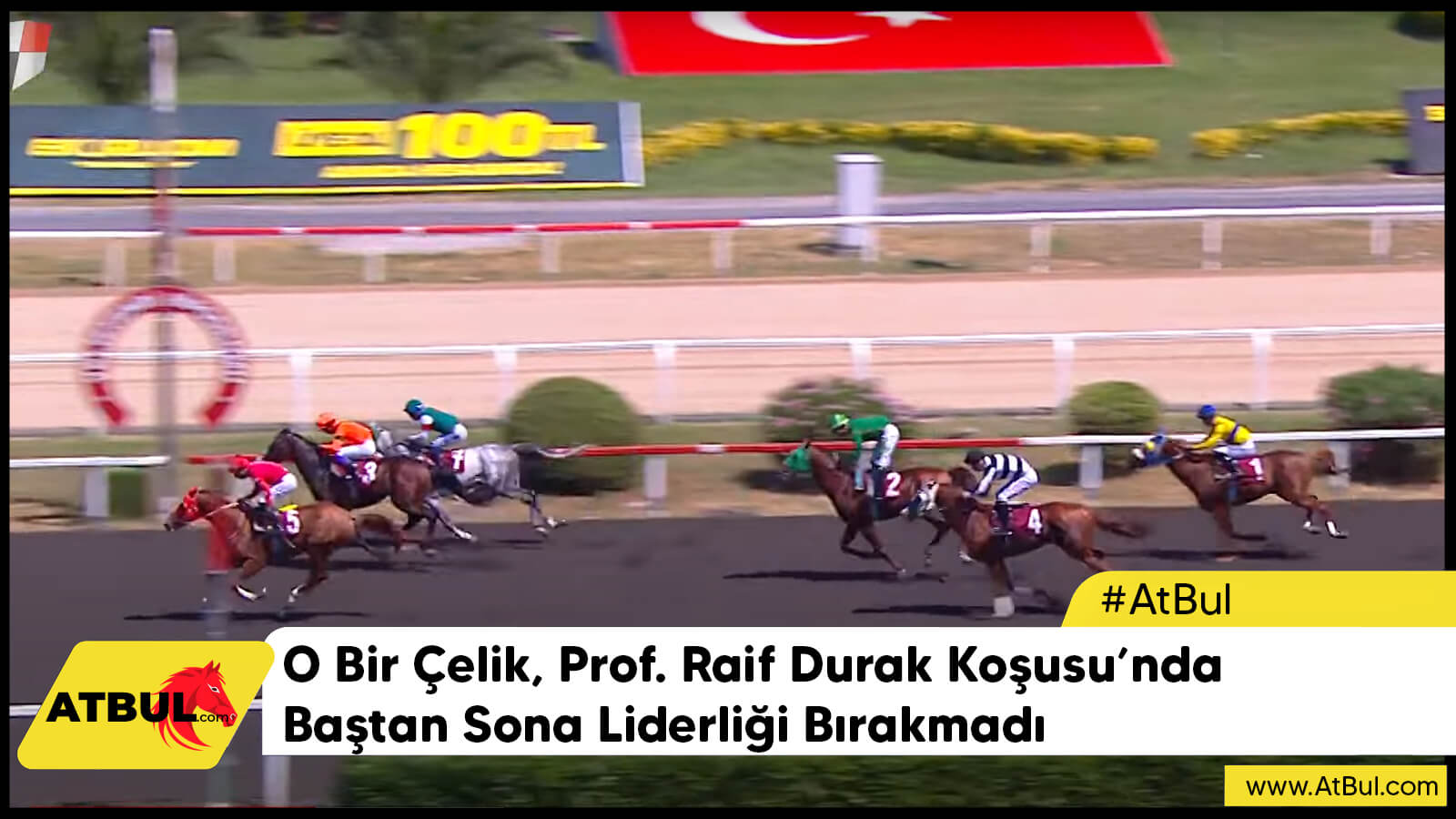 O Bir Çelik, Prof. Raif Durak Koşusu’nda Baştan Sona Liderliği Bırakmadı